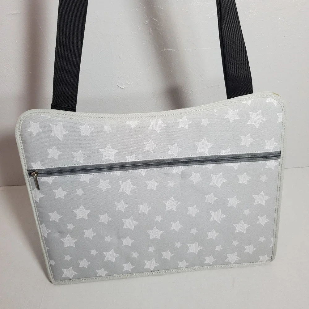 Kids Travel Activity Tote –‎ Stars Print – Learning Board & Book Included